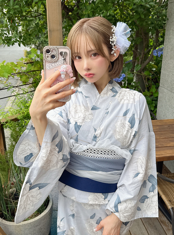 バラ浴衣セット[gi1411] | レディースファッション通販のグレイル(GRL