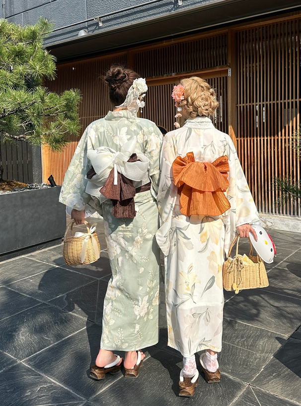 5cmヒール花柄レース下駄[gi1614] | レディースファッション通販の