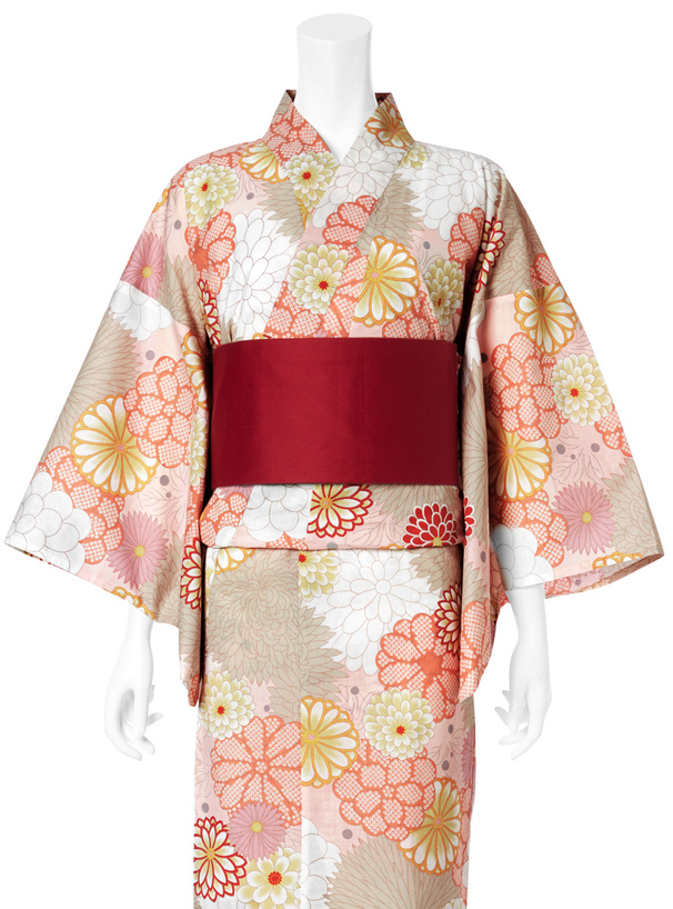 菊牡丹浴衣セット[gi1214] | レディースファッション通販のグレイル