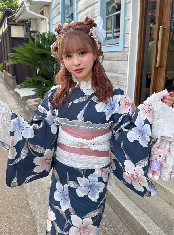 百合浴衣セット[gi1328] | レディースファッション通販のグレイル(GRL