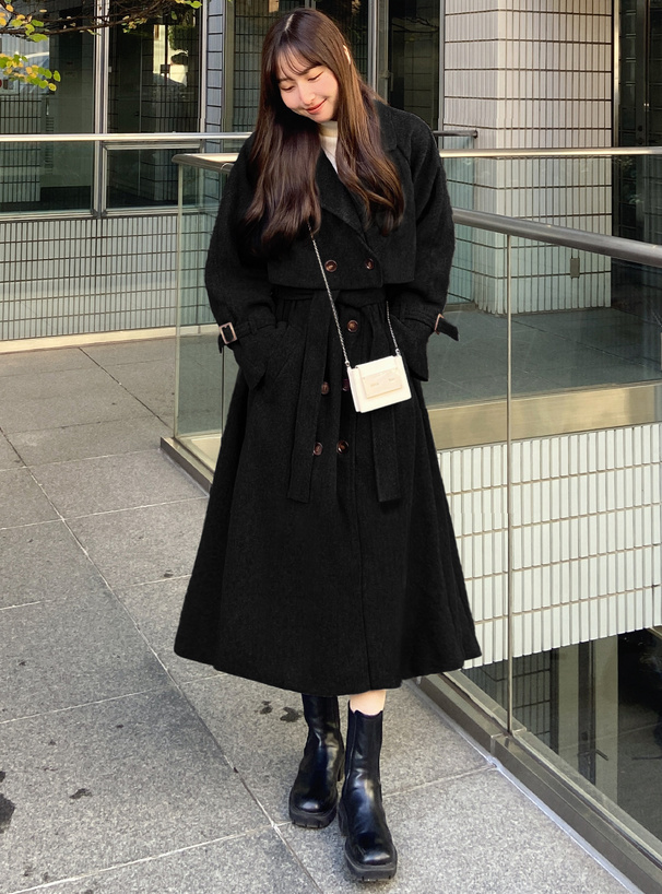 マルチWayフェイクウールコート[kz161] | レディースファッション通販