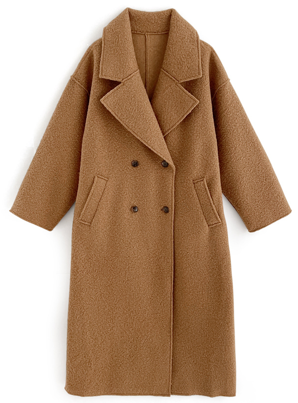 リングフェイクウールダブルチェスターコート[on172] | レディース