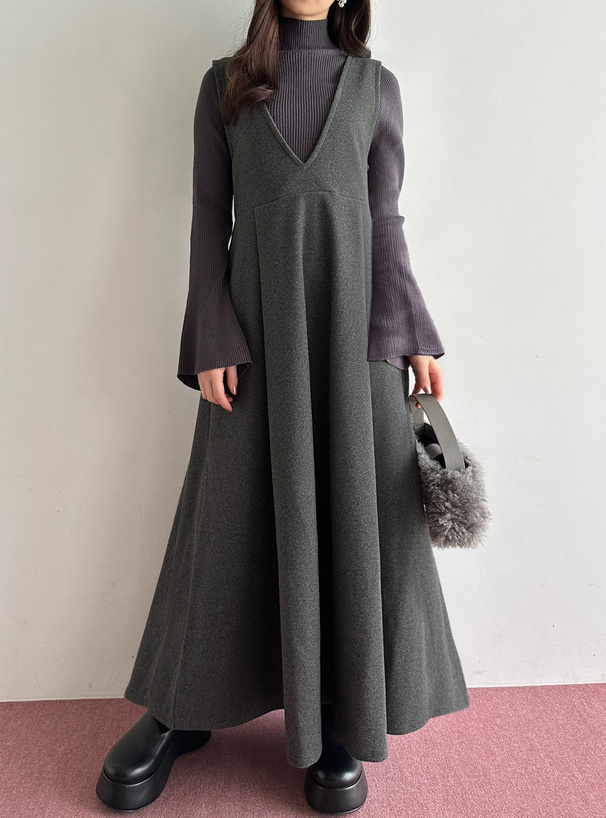 ジップフレアジャンパースカート[sm103] | レディースファッション通販