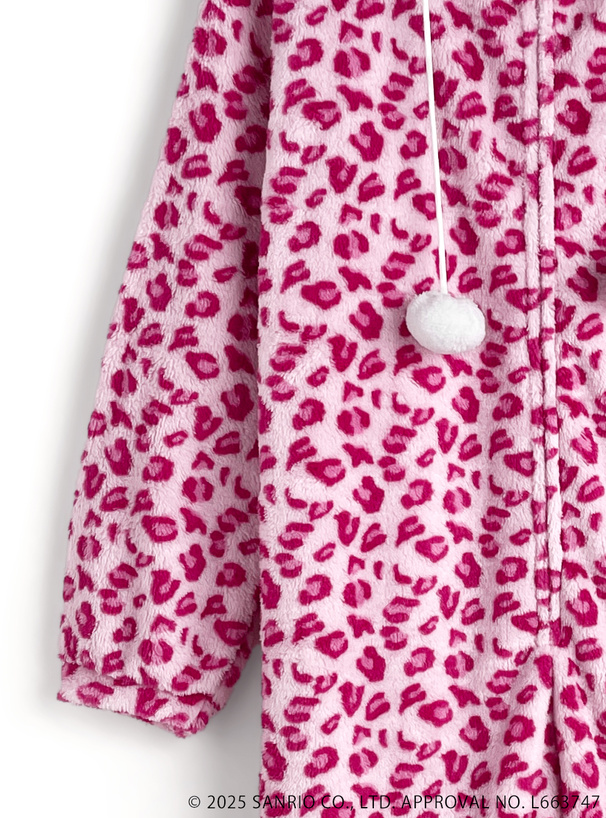 サンリオキャラクターズコラボ レオパードキティオールインワン[sf1169