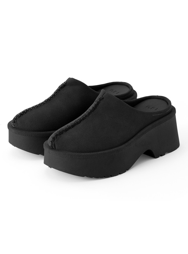 スエード厚底ムートンサボサンダル[zr1190] | レディースファッション