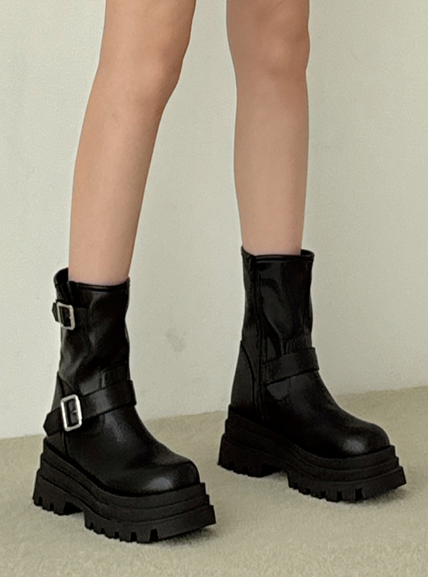 厚底エンジニアブーツ[zr1208] | レディースファッション通販の