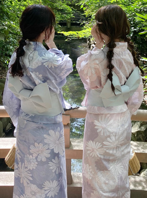 花柄浴衣セット[gi1414] | レディースファッション通販のグレイル(GRL