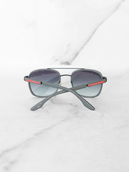 Óculos de Sol Prada SPR51XS Cinza | Zivē Club