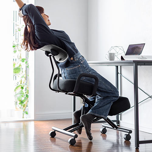 バランスチェア（大人・腰痛・ガス圧・上下昇降・高さ・角度調節