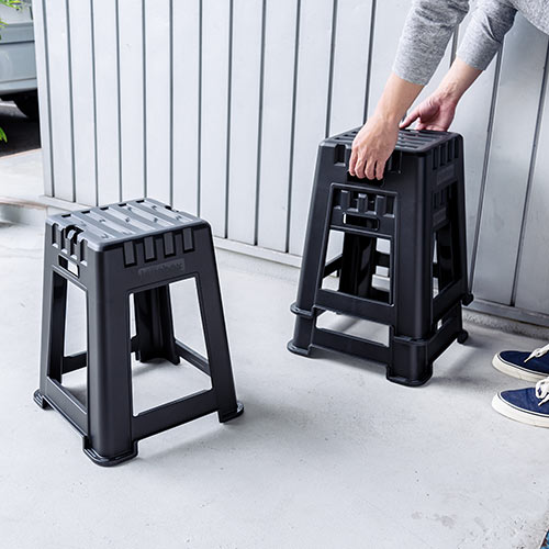 スタッキングスツール（2個セット・トール・屋台イス・プラスチック