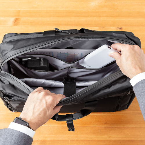 ビジネスバッグ（ビジネスリュック・3WAYバッグ・超軽量・超撥水・大