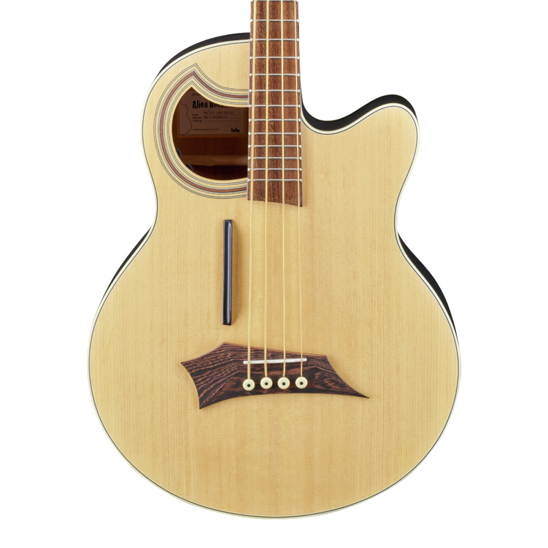 Warwick RockBass Alien Standard, 4-String - Natural Transparent Satin