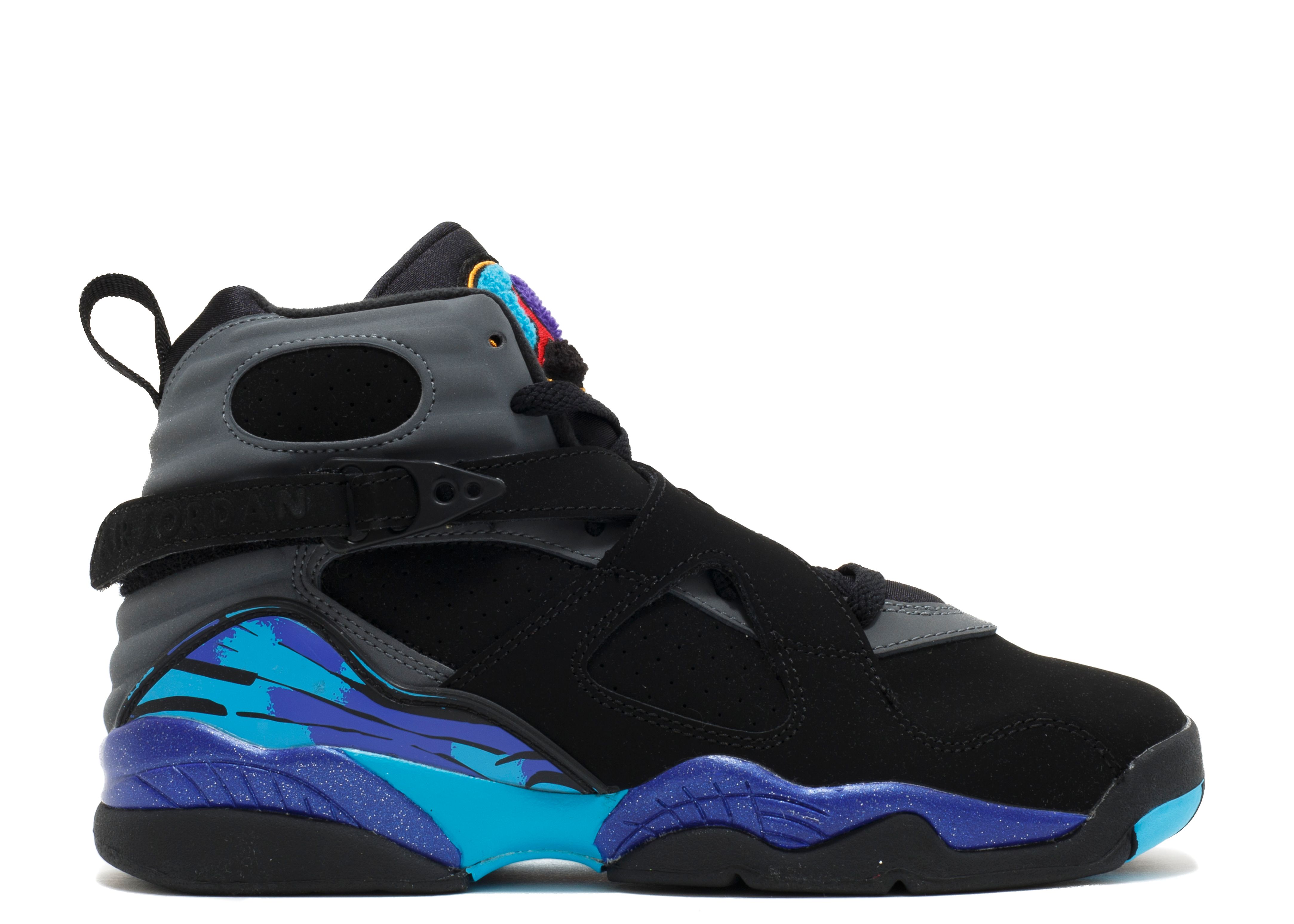Jordan 8 Retro BG 'Aqua' 2015 - Air Jordan - 305368 025 - black