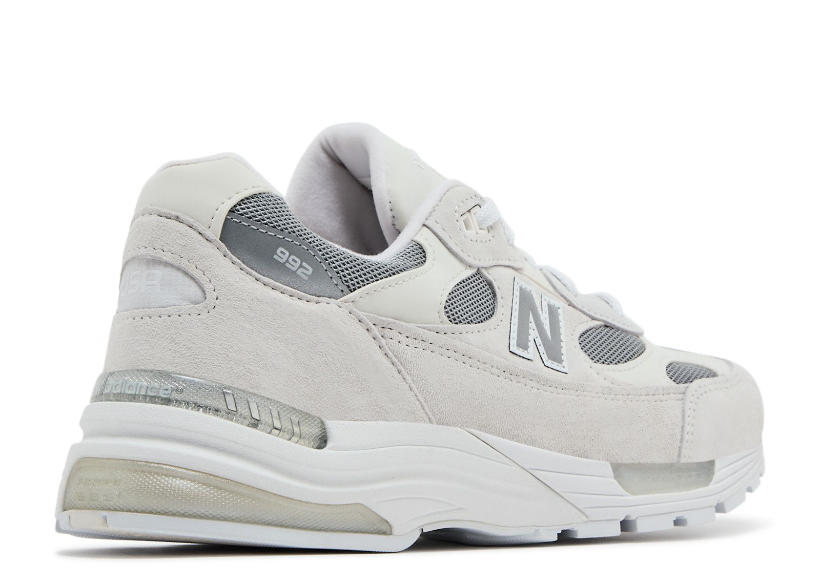 New Balance Men's 992 Made In USA 'White Reflection' - New Balance