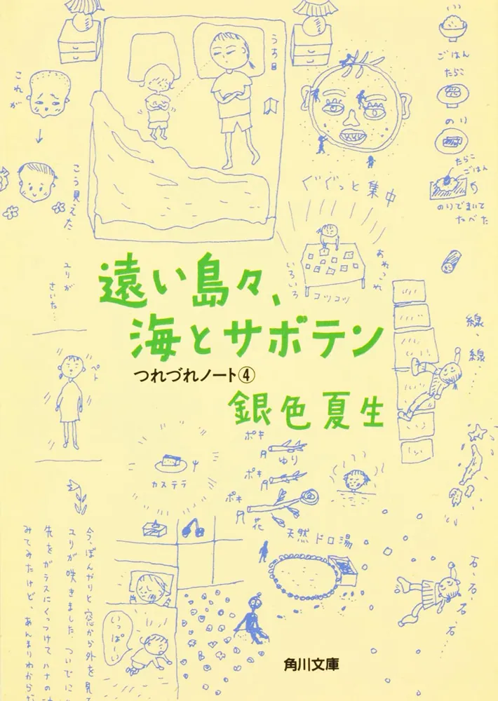 遠い島々、海とサボテン つれづれノート 4」銀色夏生 [角川文庫