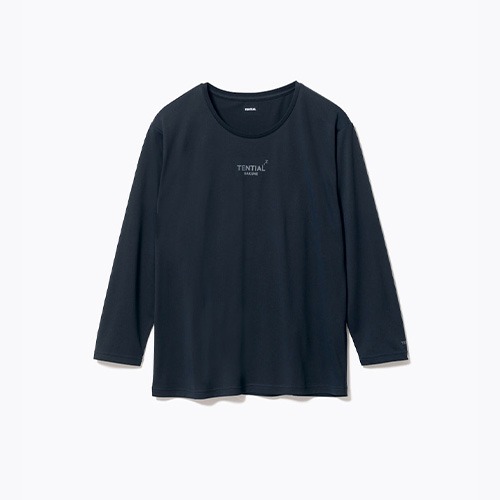 テンシャル（TENTIAL） BAKUNE Dry Women's 長袖Tシャツ ネイビー／M