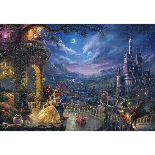 テンヨー Beauty and the Beast Dancing in the Moonlight D-1000-069