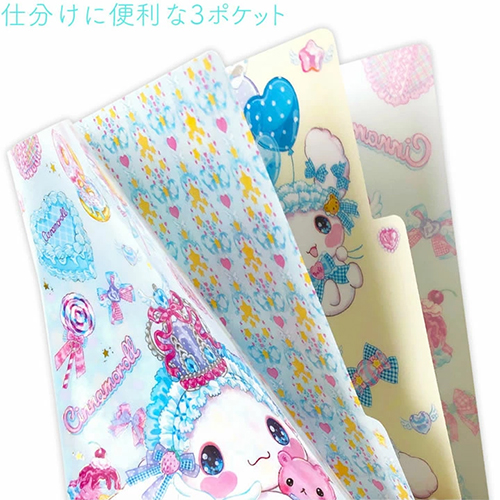 クローズ・ピン サンリオキャラクターズ×飴ノ森ふみか A5クリア