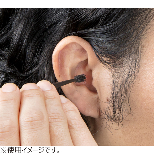 グリーンベル ミミスキット らせん式ゴムの耳かき 大きめブラシ G-2193