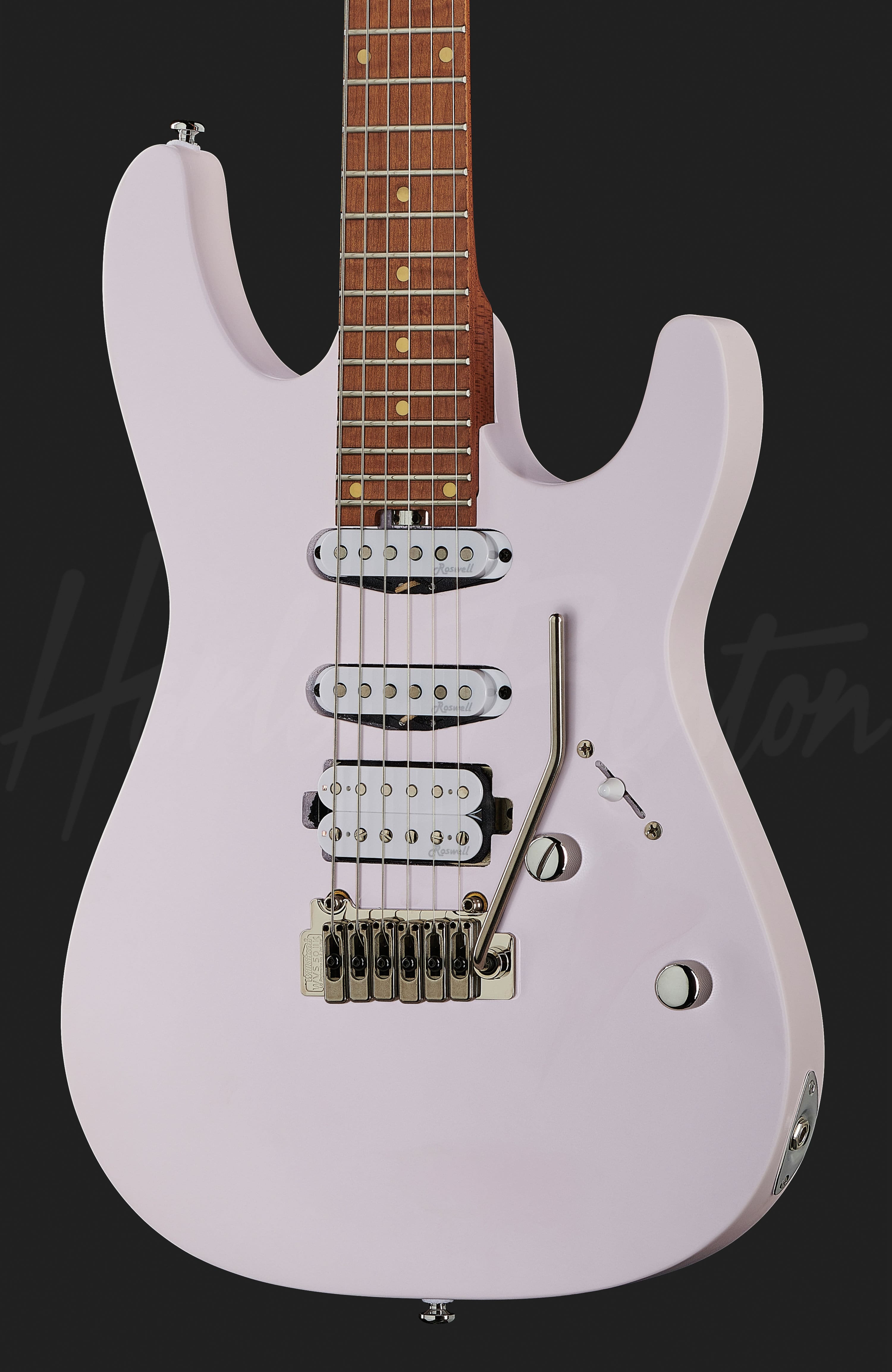 Fusion-III HSS Roasted Shell Pink - Harley Benton
