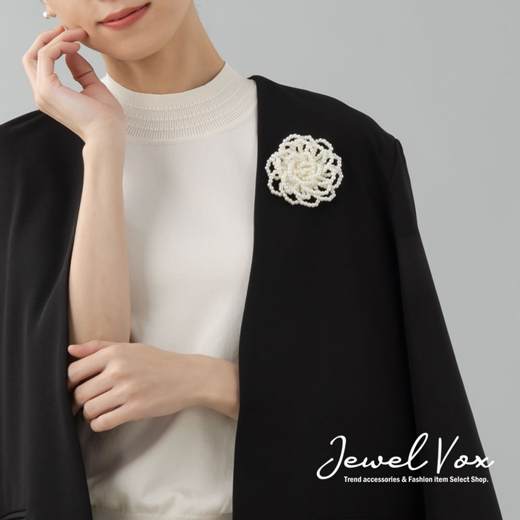 ブローチ コサージュ マグネット[品番：VX000006128]｜Jewel vox