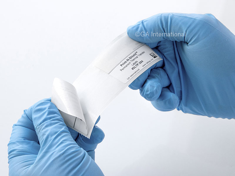 Print & Shield Permanent Thermal-Transfer Labels - 1