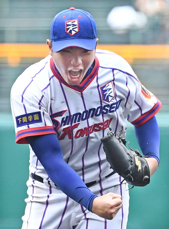 夏の高校野球：下関国際の鶴田、プライド保った126球 | 毎日新聞