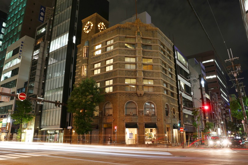 レトロの美：生駒ビルヂング 大阪市中央区 空襲も震災も乗り越え [写真