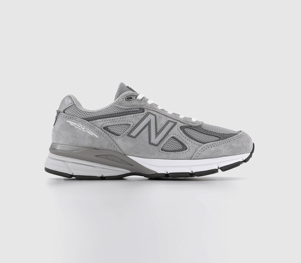 New Balance 990v4 Made in USA Trainers Grey - Unisex Sports