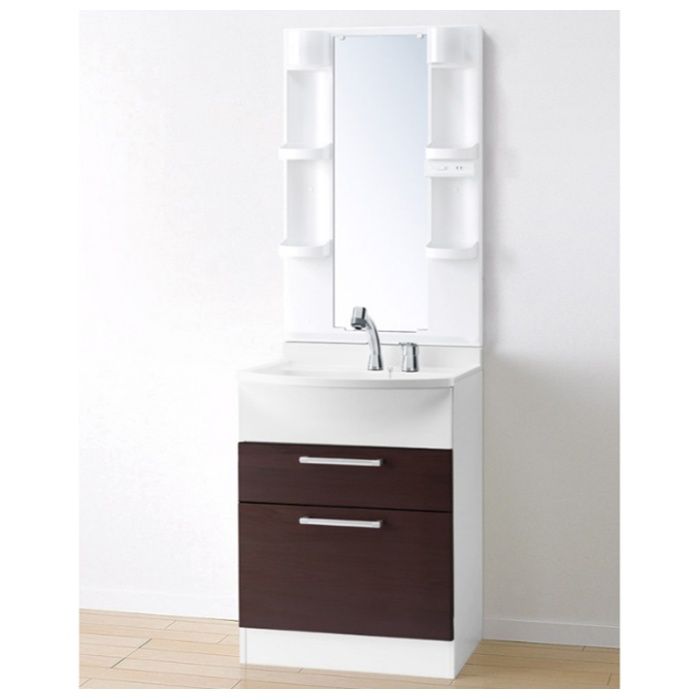 TOTO 洗面化粧台KEシリーズ W600 一面鏡 LMCG060B1GDC1Gの通販｜幅60cm