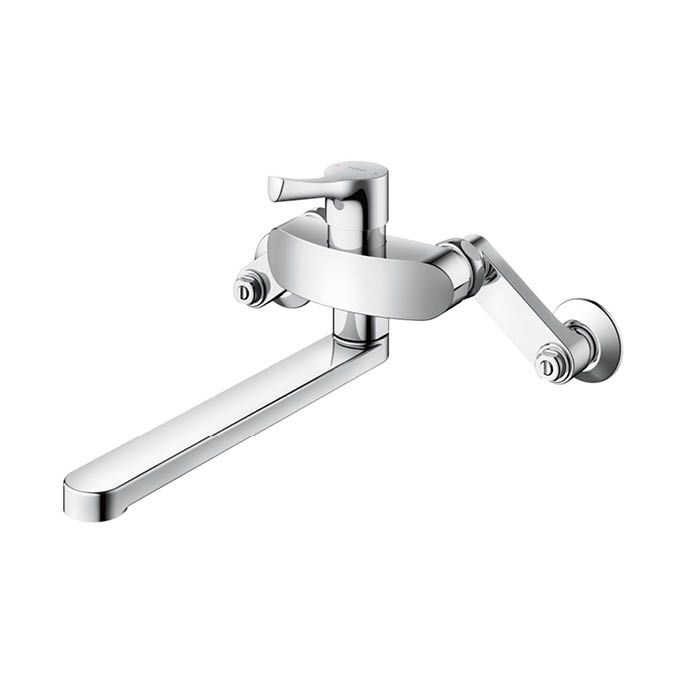 寒冷地仕様]TOTO 壁付シングルレバー混合栓 TKY01305Zの通販｜キッチン