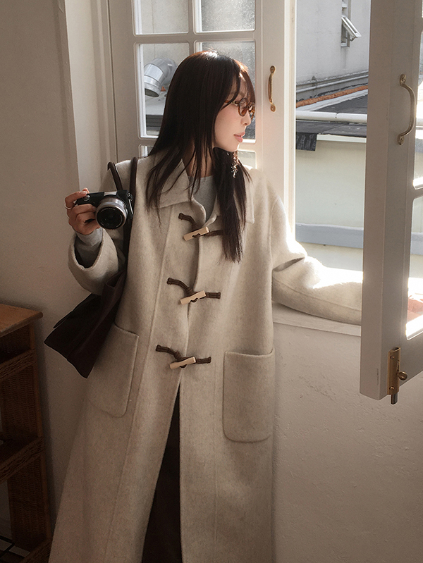 ダッフルボタンコート | ファッション通販サイト NUGU