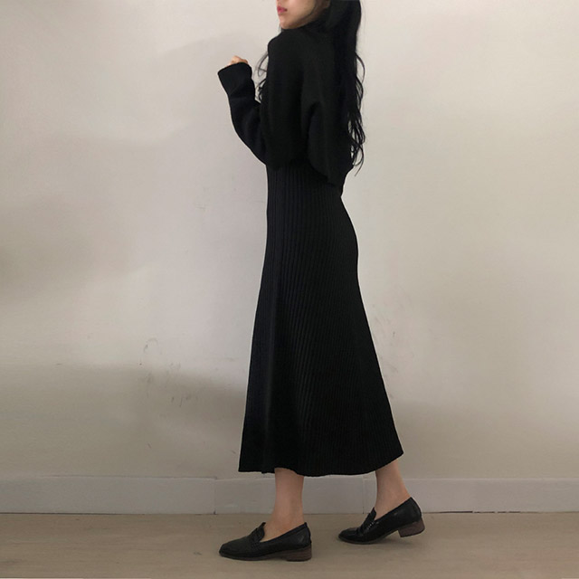 ロゼミューズ カーディガン キャミワンピース レッグウォーマー