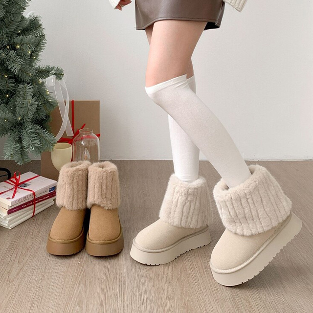 レッグウォーマーファームートンブーツ | ファッション通販サイト NUGU