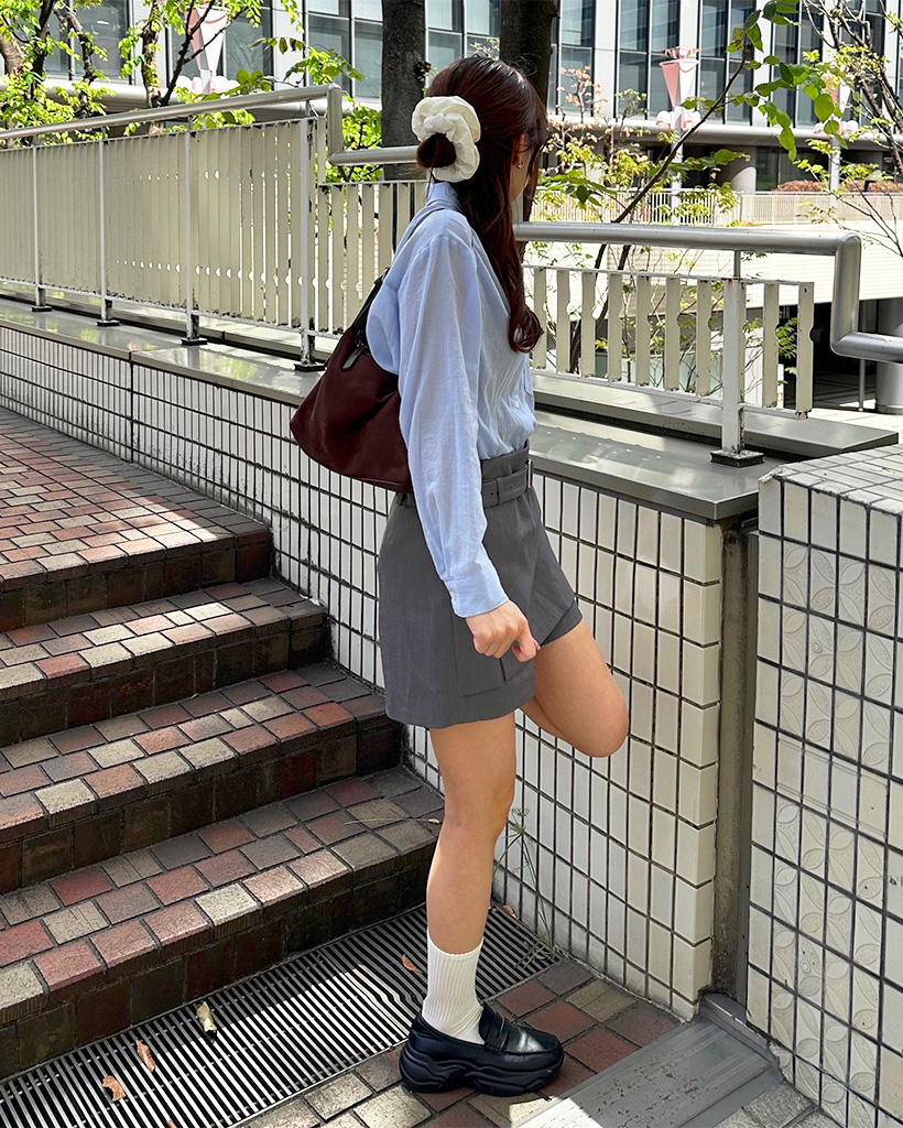 フラップポケットジャケット＆ミニスカートセット | ファッション通販