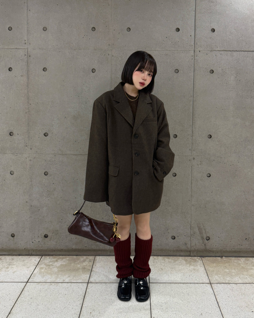 シンプルウールレッグウォーマー | ファッション通販サイト NUGU