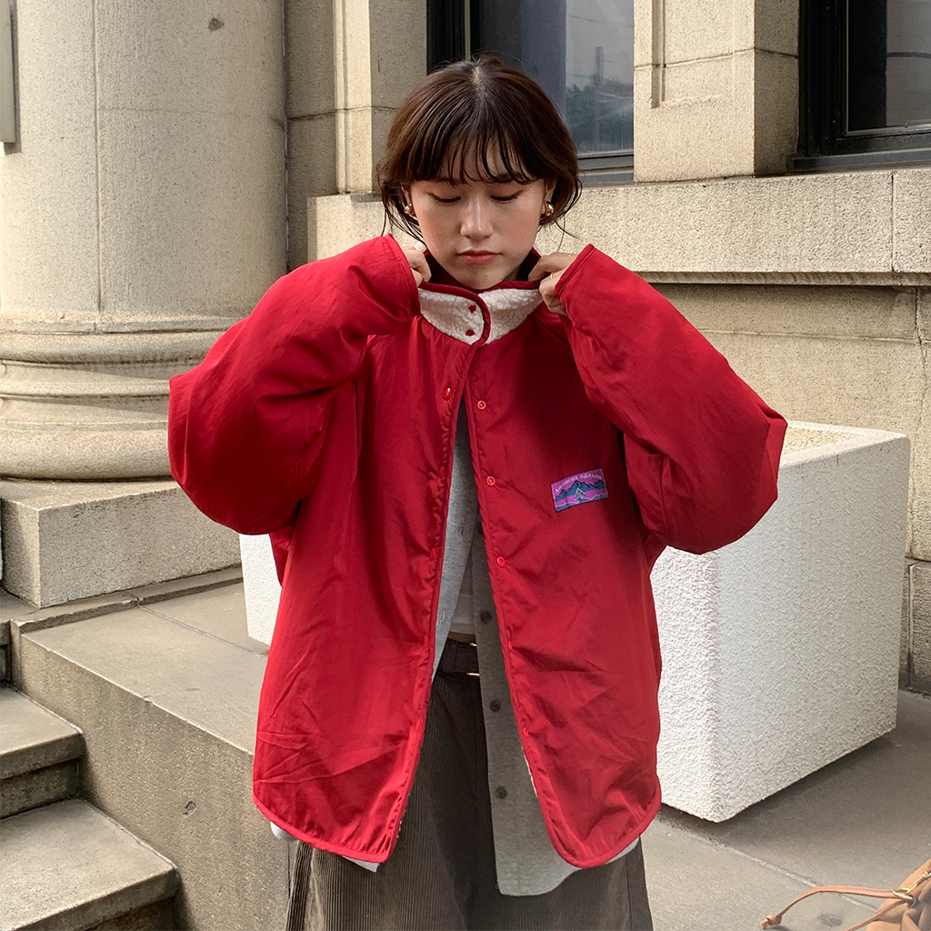 リバーシブルボアジャケット | ファッション通販サイト NUGU