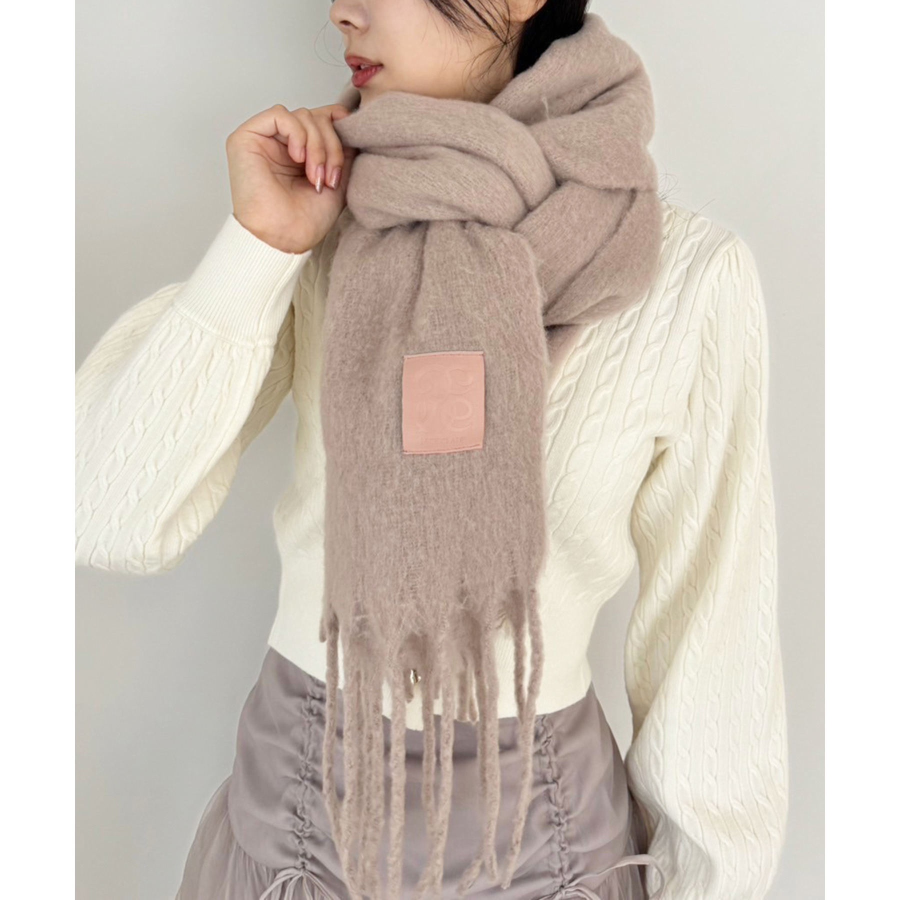 オリジナルタグ付きマフラー | ファッション通販サイト NUGU