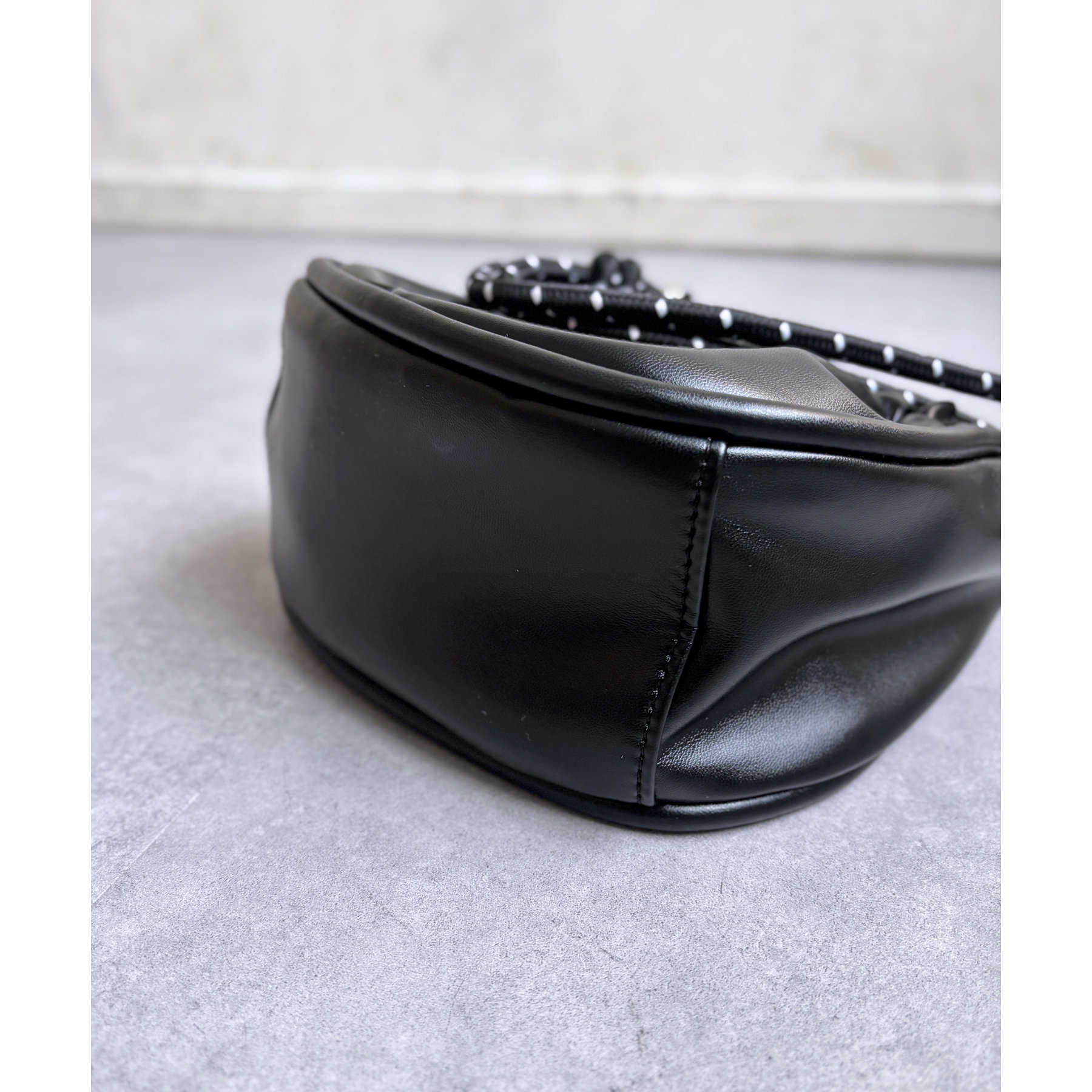 FUKA's企画】PUパラコードギャザーミニショルダーバッグ