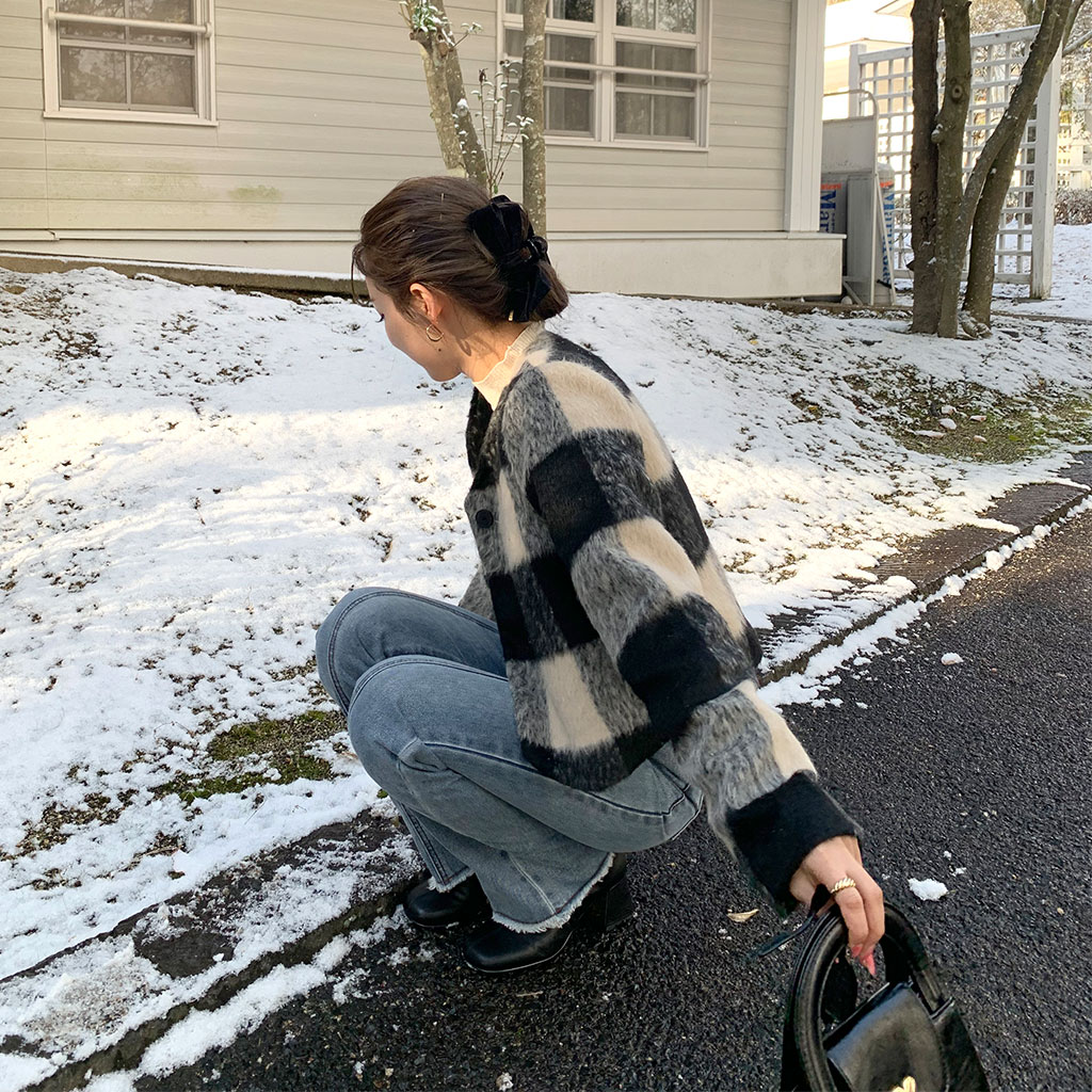 累計販売3,000枚]チェッククロップドジャケット | ファッション通販