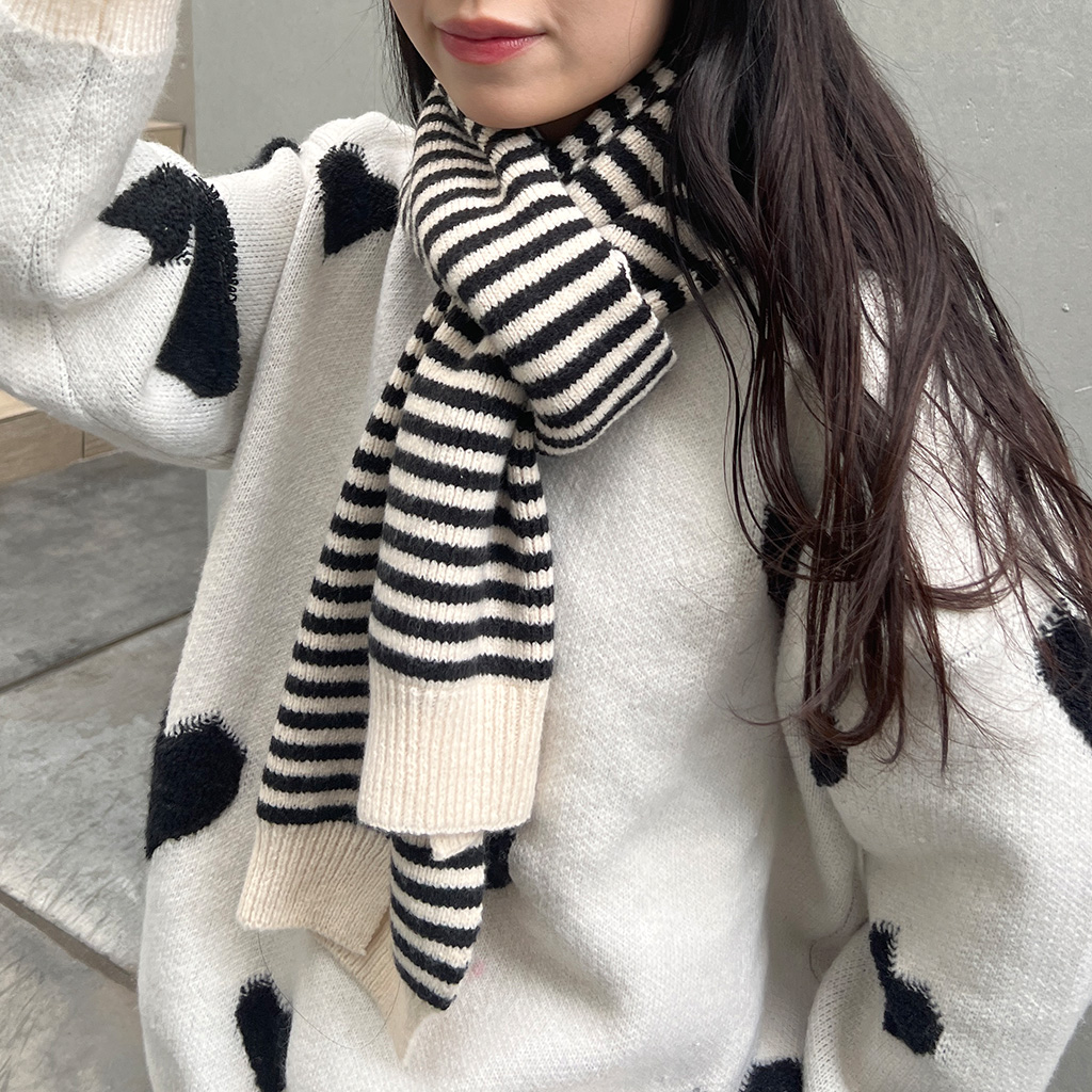 ユニセックス) ストライプマフラー | ファッション通販サイト NUGU