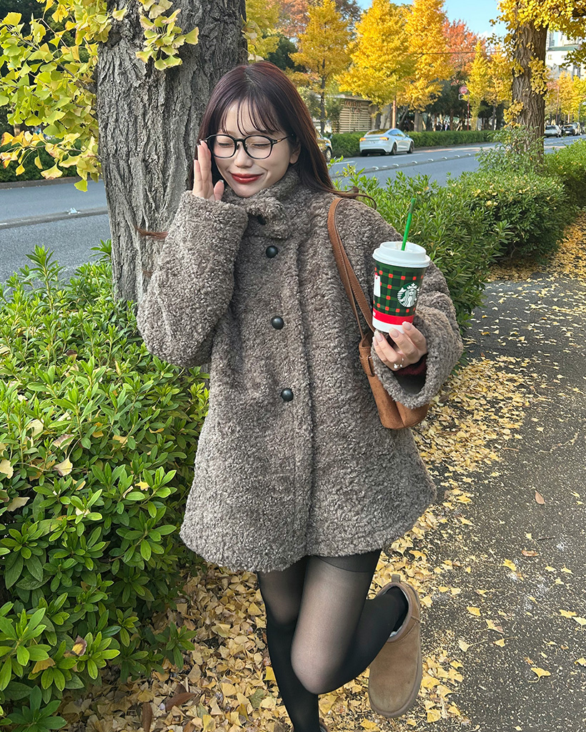 ボアハーフコート | ファッション通販サイト NUGU