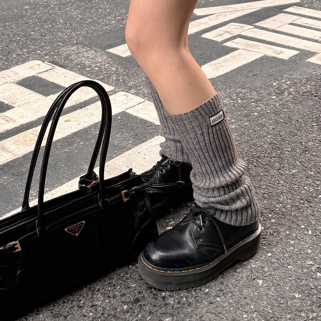 ラベルポイントレッグウォーマー | ファッション通販サイト NUGU