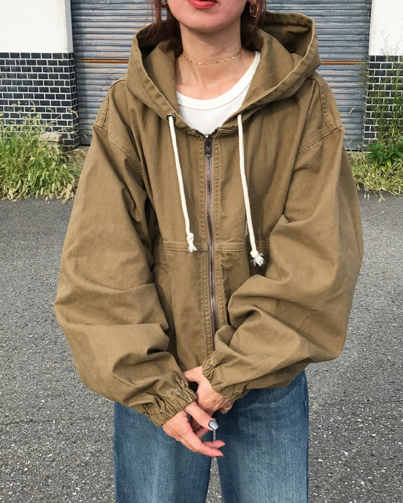 フードジャンパージャケット | ファッション通販サイト NUGU
