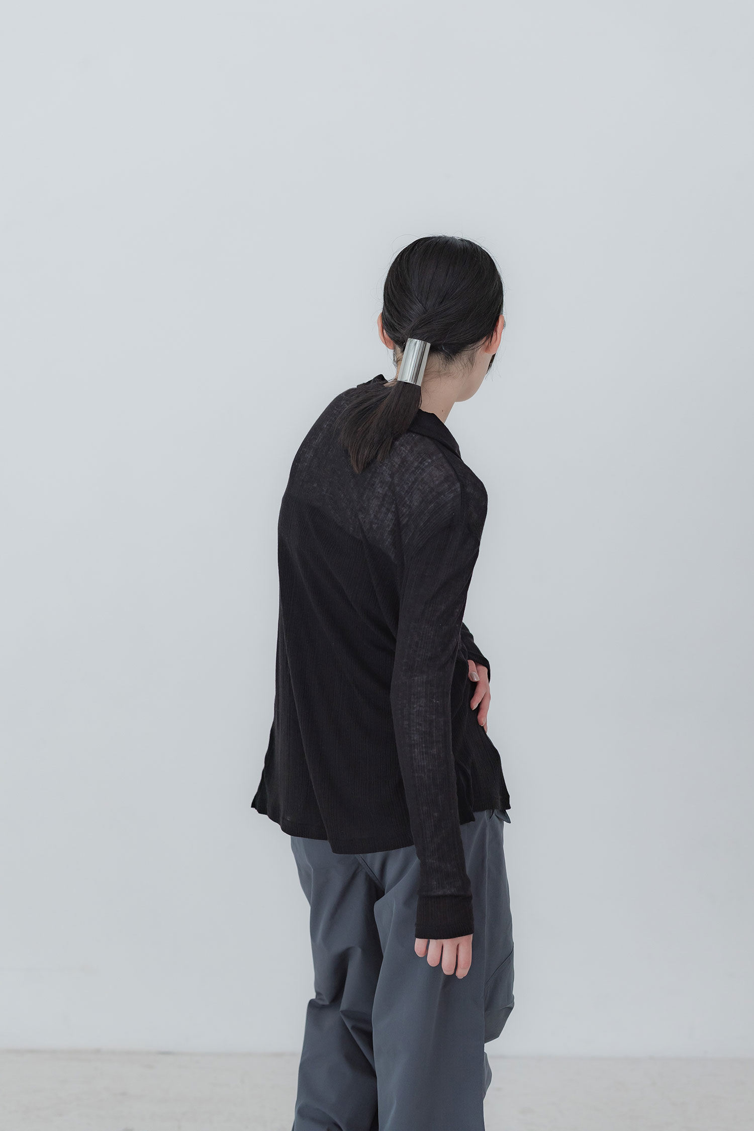 WOOL SHEER BUSTIER CARDIGAN | ファッション通販サイト NUGU