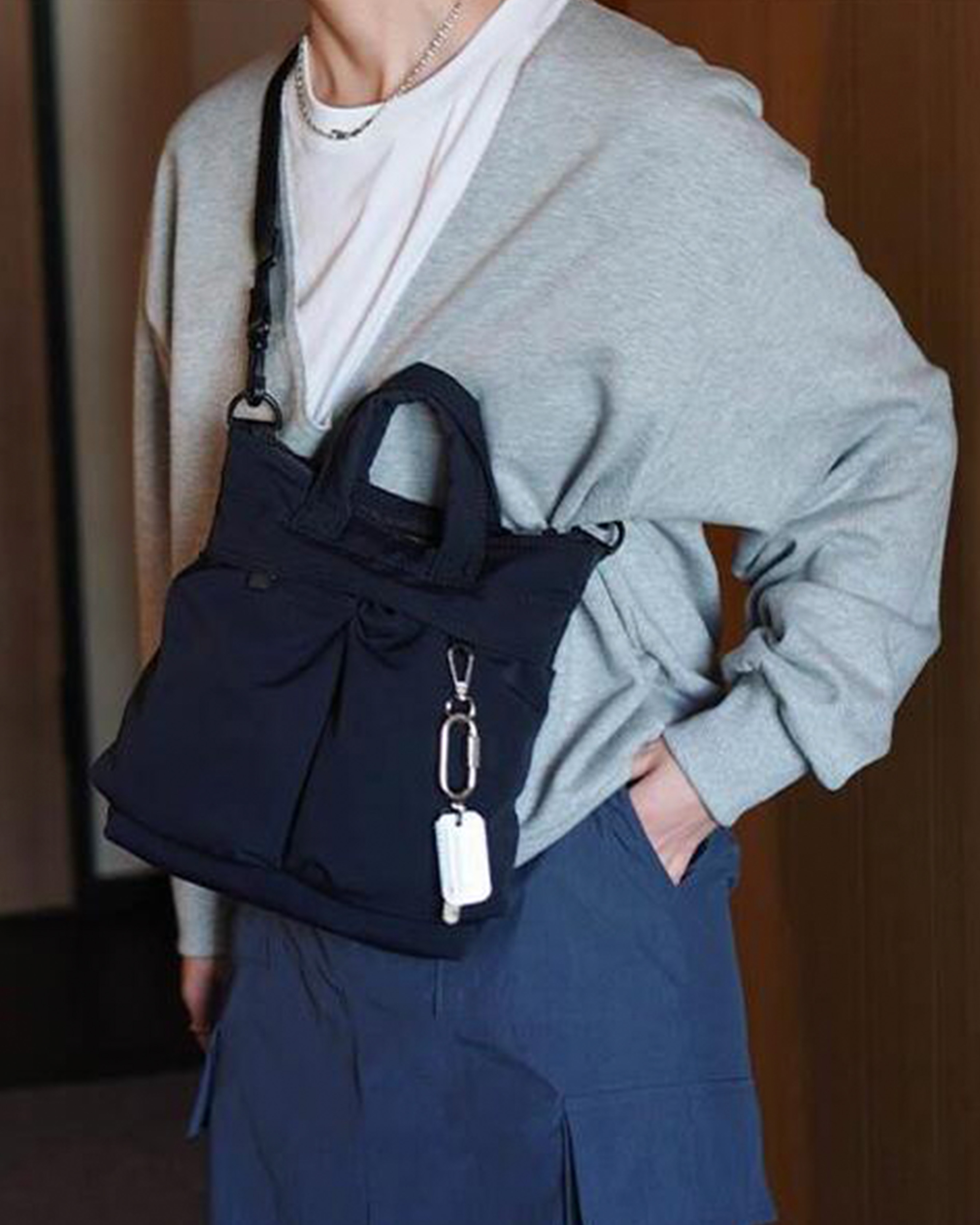 12回再販](ORIGINAL) ミニマルチポケットクロスバッグ | ファッション