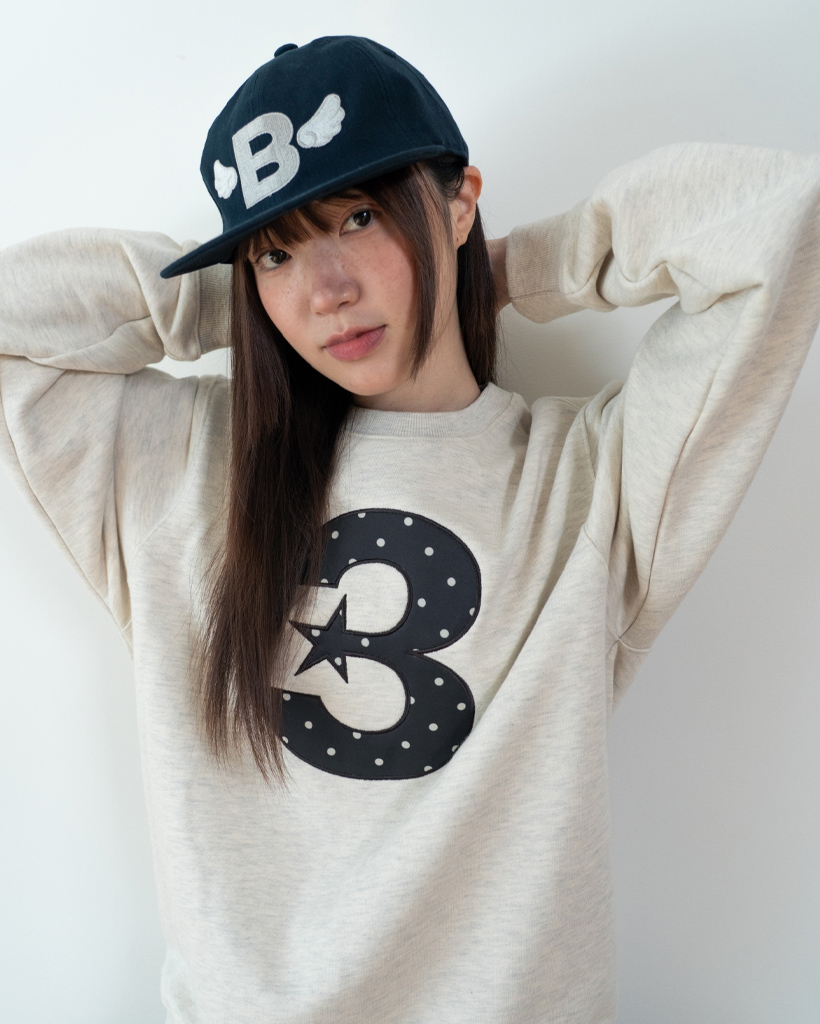 Influencer pick] エンジェル ウィング キャップ [ネイビー