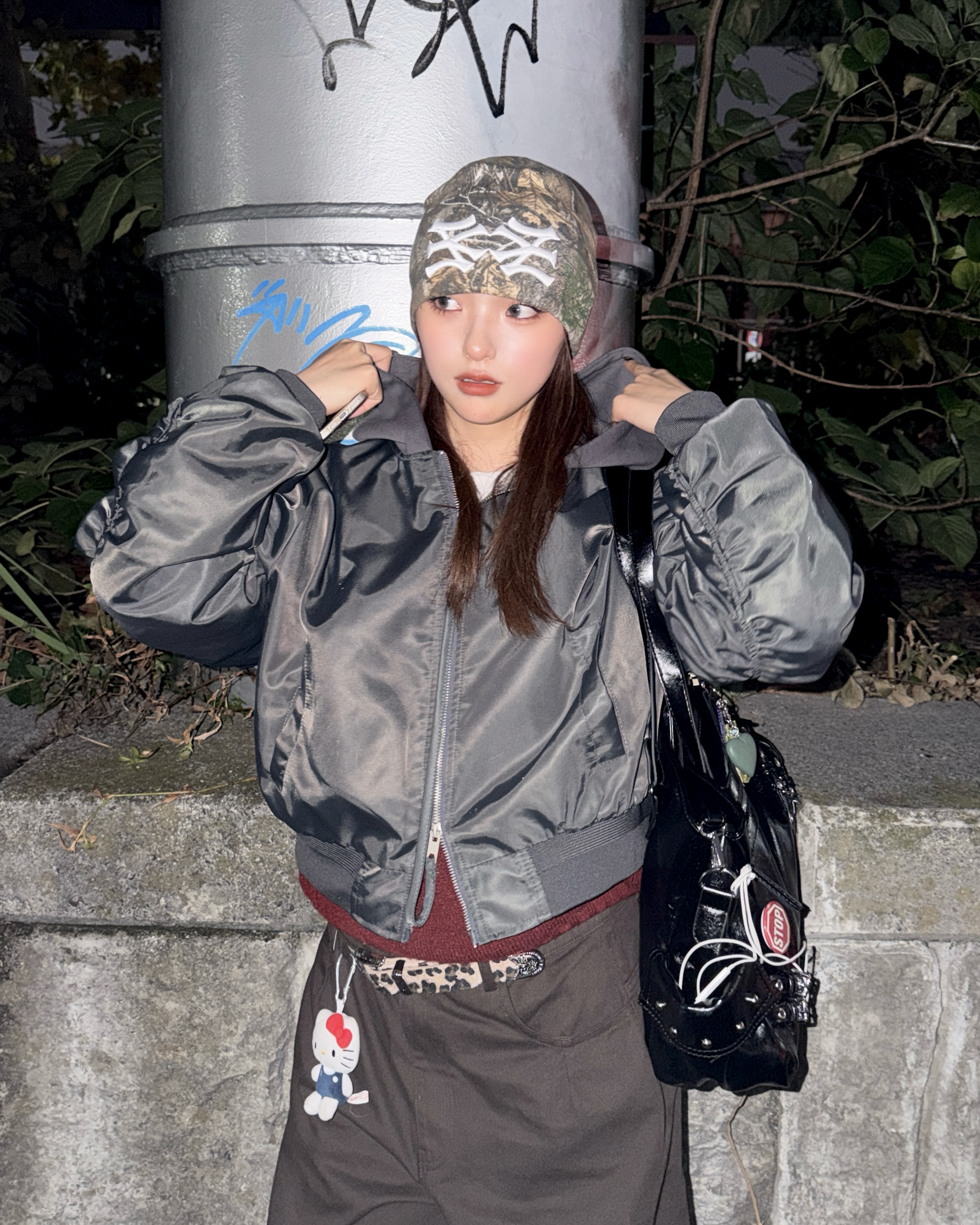 Y2Kレザーショルダーバッグ | ファッション通販サイト NUGU