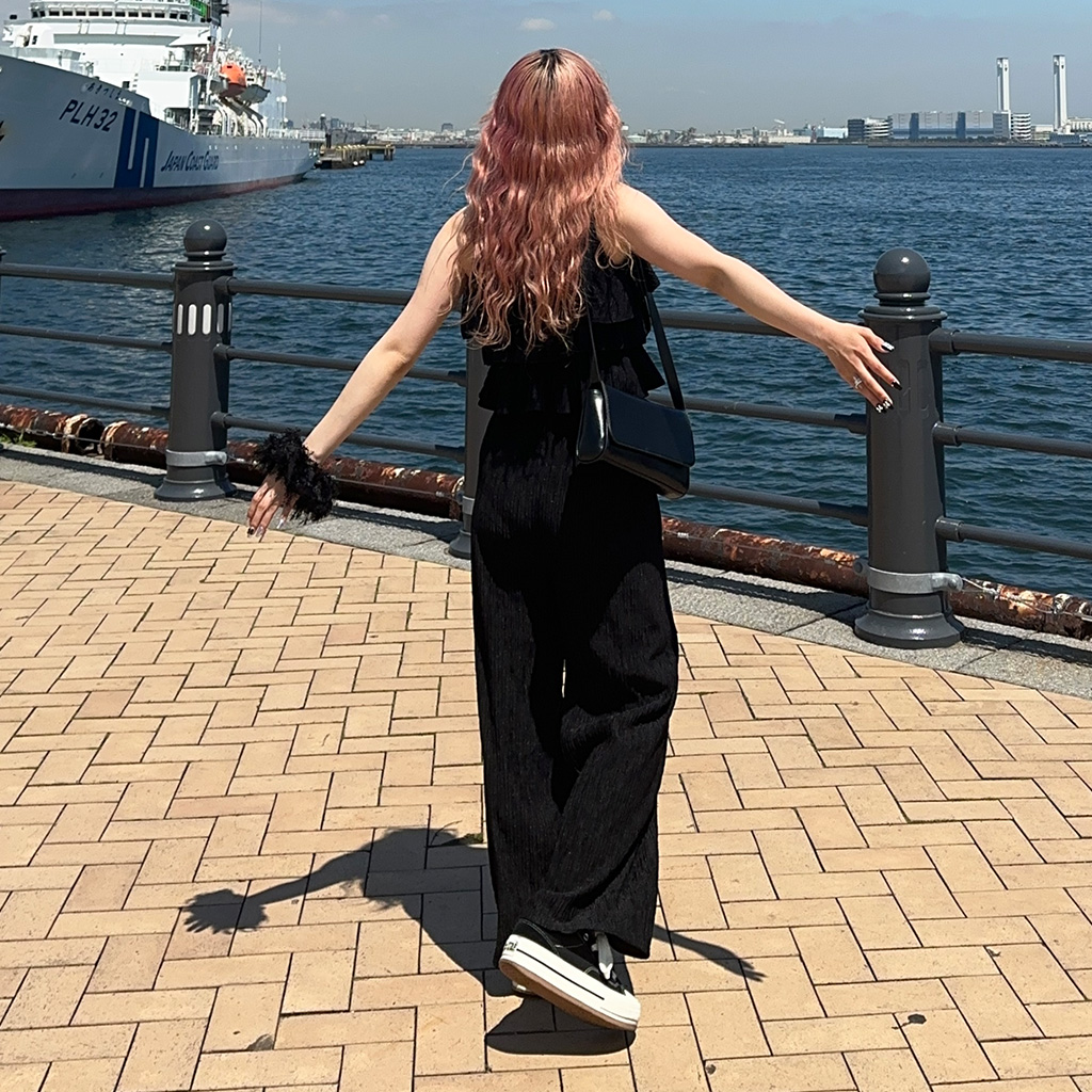 キャミソールワイドパンツセットアップ | ファッション通販サイト NUGU