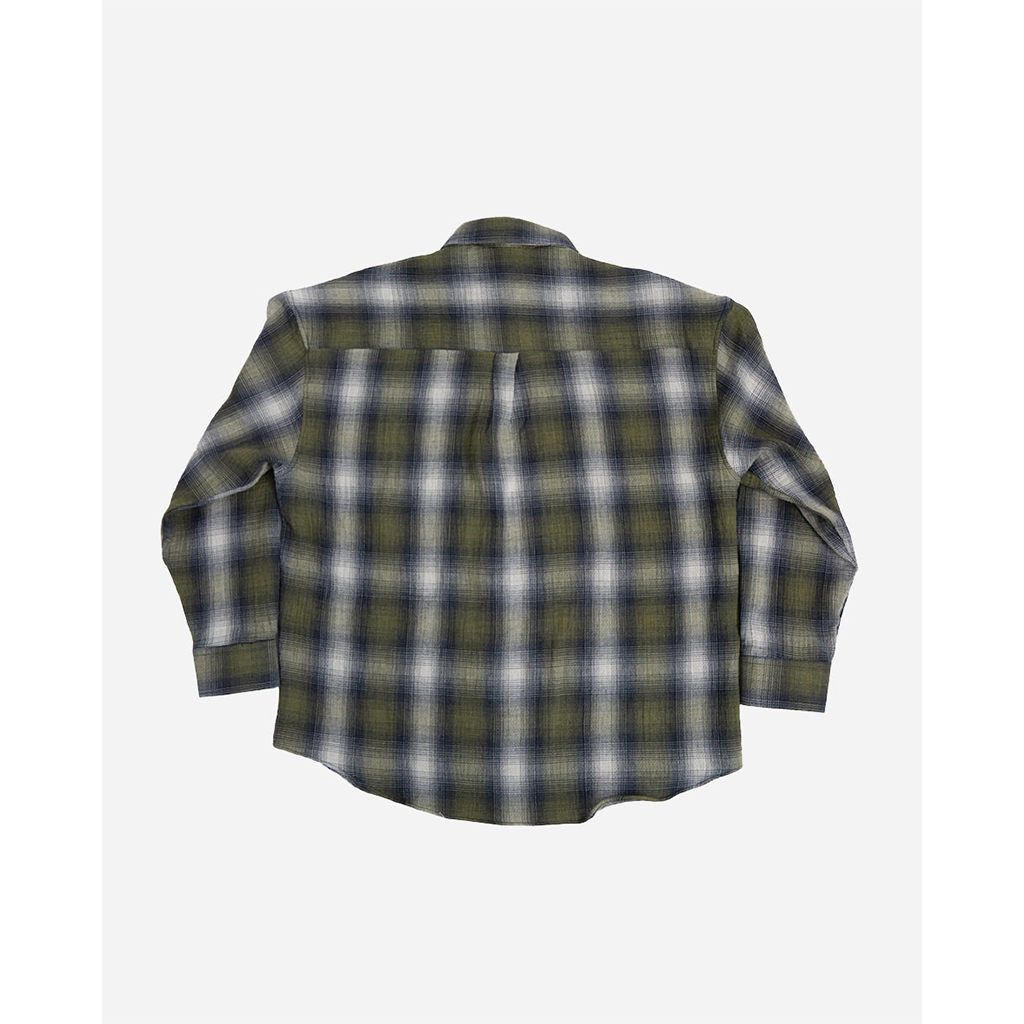 2color]オーバーサイズチェックフランネルシャツ | ファッション通販